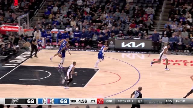 [腾讯国语]02月04日NBA常规赛 湖人 - 尼克斯 第一节 录像