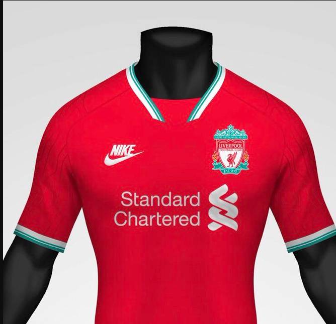 你给几分？红军球迷已开始DIY利物浦的耐克新球衣