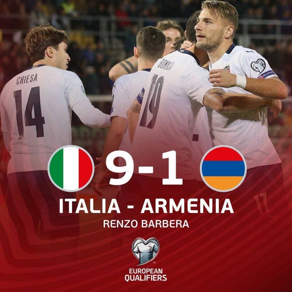早报：意大利9-1狂胜亚美尼亚 恩里克有望回归执教西班牙