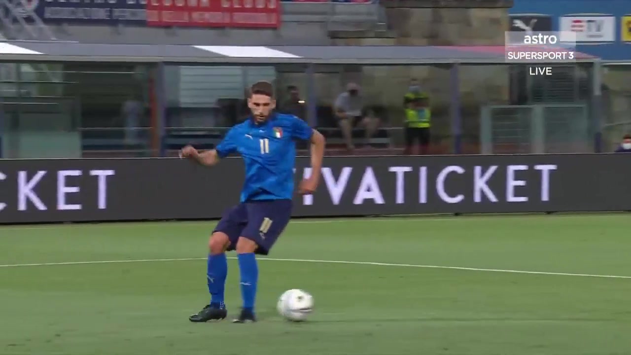 【全场集锦】友谊赛-因莫比莱因西涅传射 意大利4-0捷克
