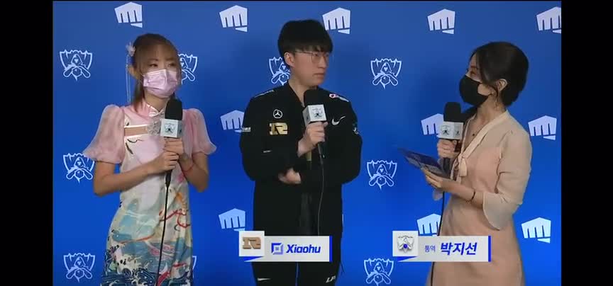 韩文流采访Xiaohu：今年的目标就是打进决赛