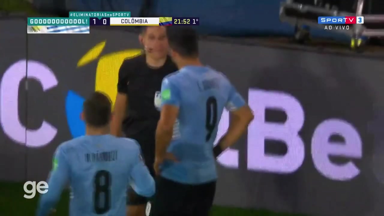 【集锦】世预赛-苏亚雷斯失良机+进球被吹 乌拉圭0-0哥伦比亚