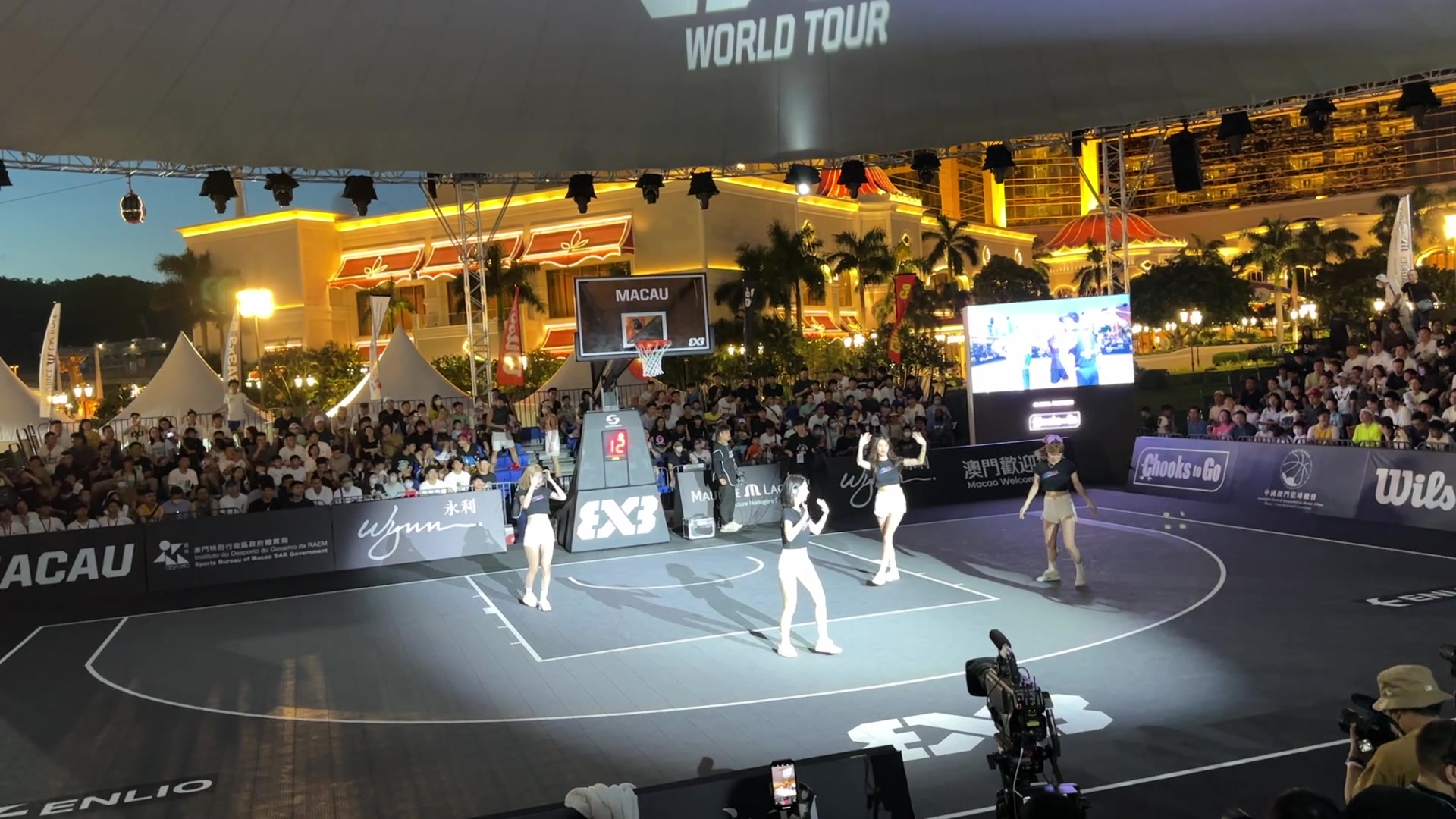 FIBA3x3 现场感受下宝岛啦啦队的曼妙舞姿