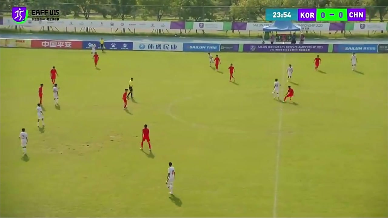 【集锦】U15东亚杯-杨黔东破门 中国1-1韩国