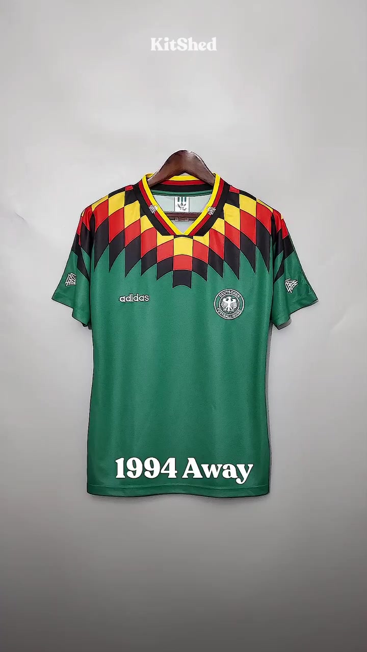 90年代德国队的球衣每一件都那么好看