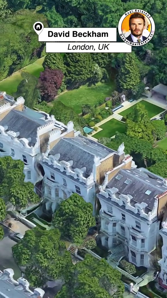 来看贝克汉姆位于伦敦价值3200万美元的宅邸