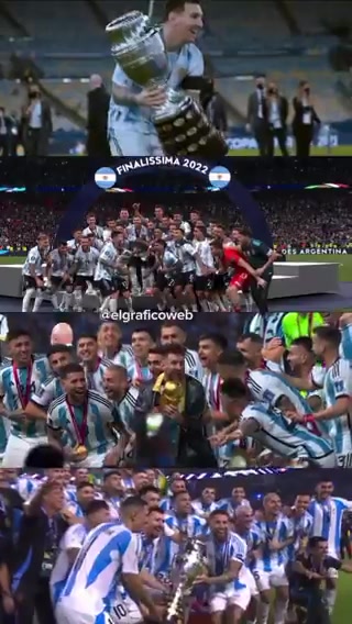 冠军收割机！梅西和阿根廷四次重要赛事“捧杯时刻”