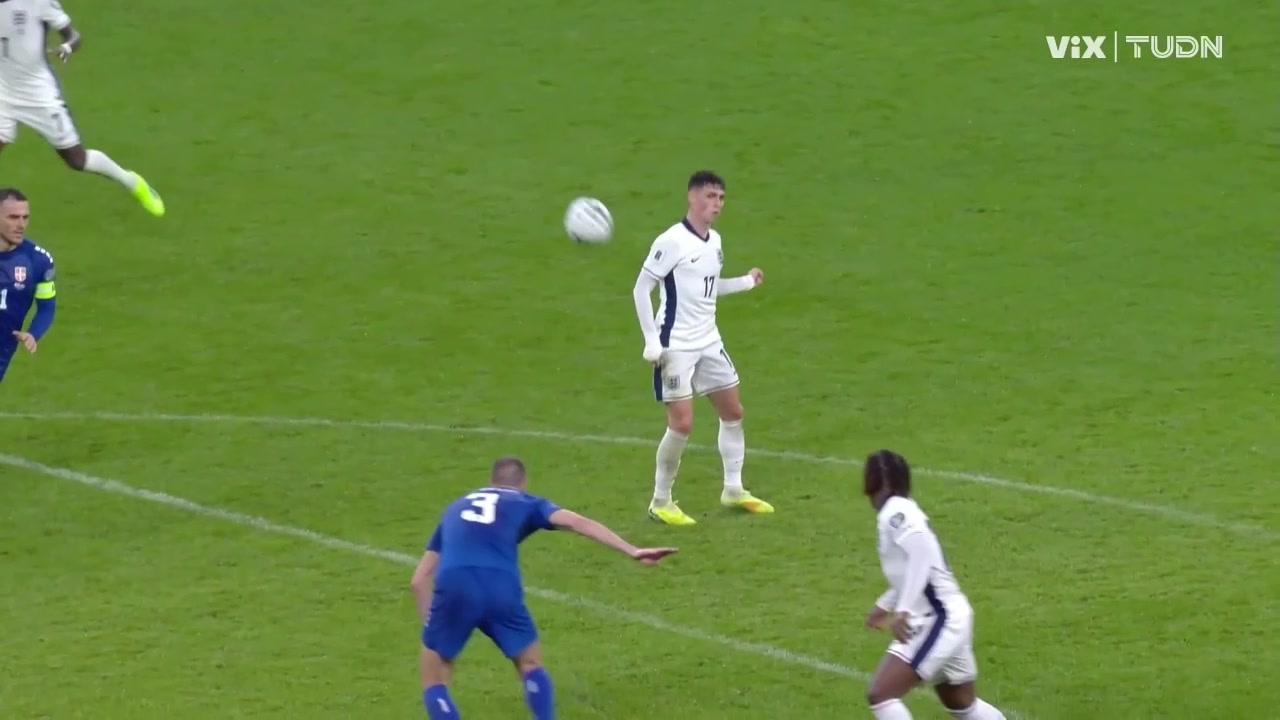 【集锦】世预赛-萨卡凌空斩埃泽破门 英格兰2-0塞尔维亚7轮全胜